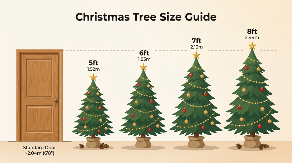Fresh cut Radiata Pine Christmas tree delivered in Sydney — Pick A Tree